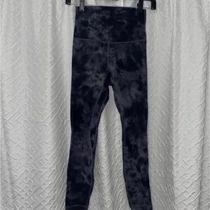Lululemon Align Leggings (Diamond Dye Pitch Grey) 25”